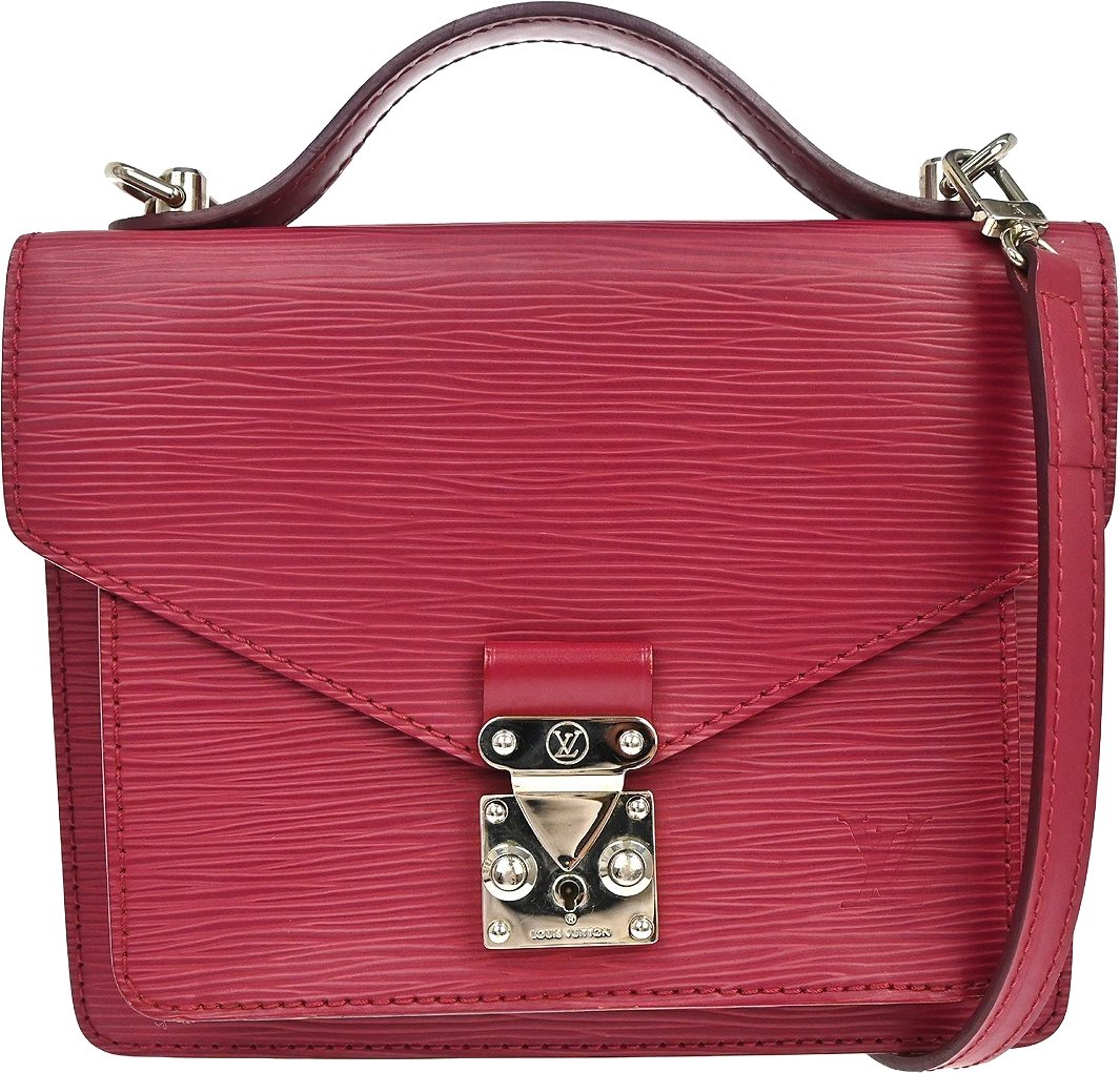 Louis Vuitton Monceau Epi BB Roze