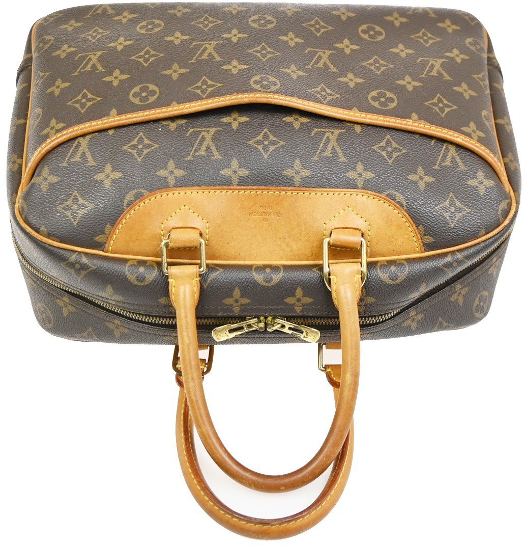 Louis Vuitton Deauville Monogram Canvas Standard Bruin