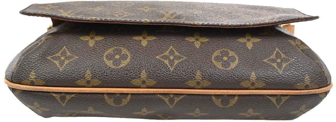 Louis Vuitton Musette Tango Monogram Canvas Bruin