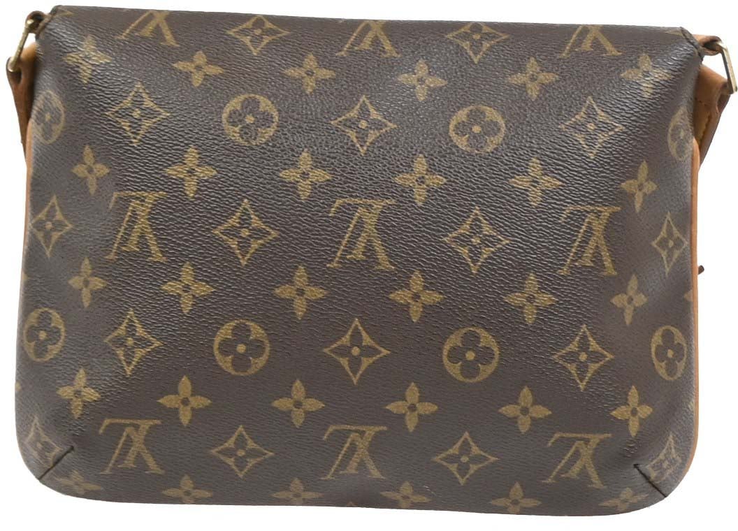 Louis Vuitton Musette Tango Monogram Canvas Bruin