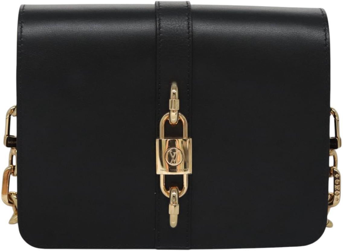 Louis Vuitton Louis Vuitton Rendez-Vous Handbag Leather Zwart