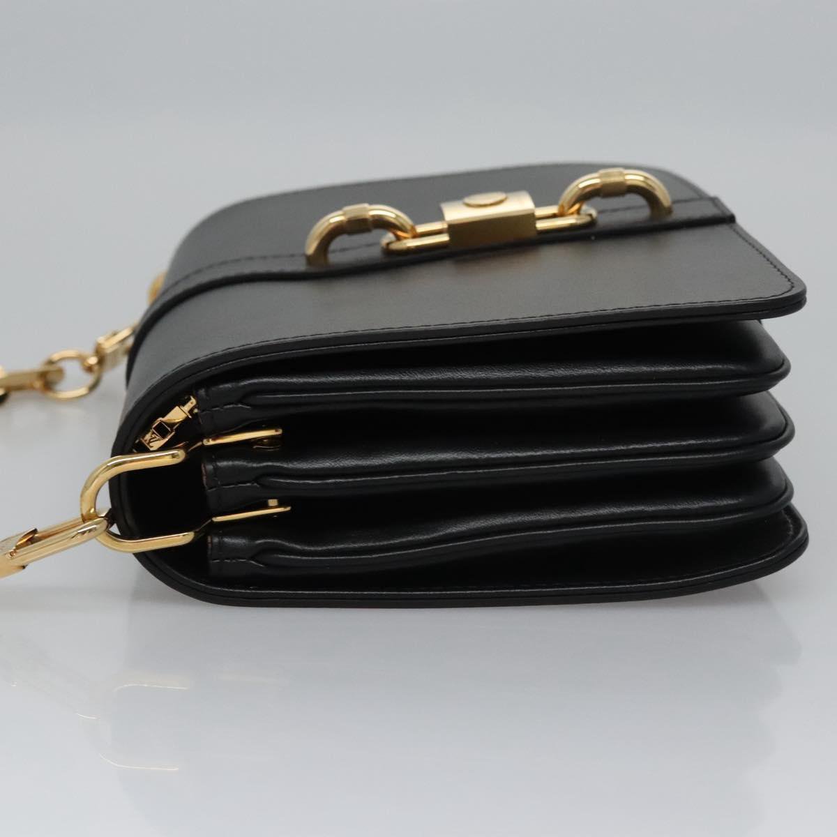 Louis Vuitton Louis Vuitton Rendez-Vous Handbag Leather Zwart