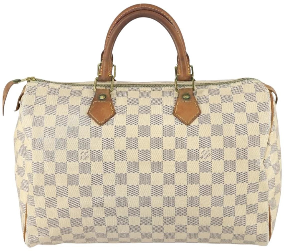 Louis Vuitton Louis Vuitton Speedy Handbag Damier 35 Beige