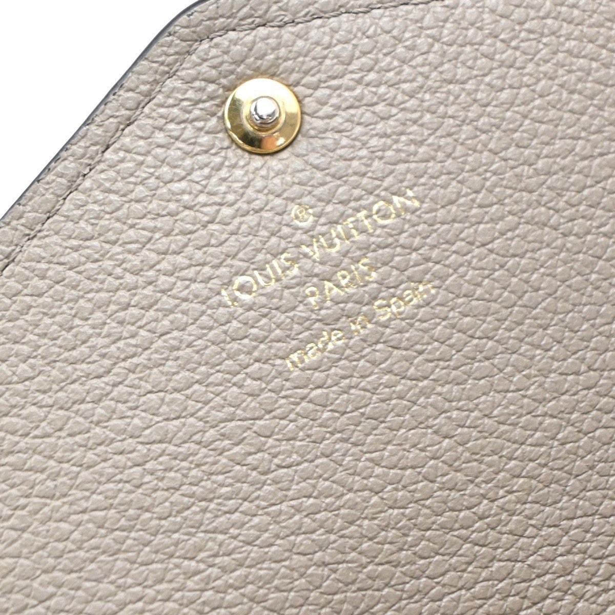 Louis Vuitton Louis Vuitton Sarah Wallet NM Monogram Empreinte Leather Beige