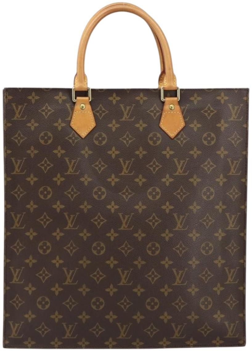 Louis Vuitton Louis Vuitton Vintage Sac Plat Bag Monogram Canvas Bruin