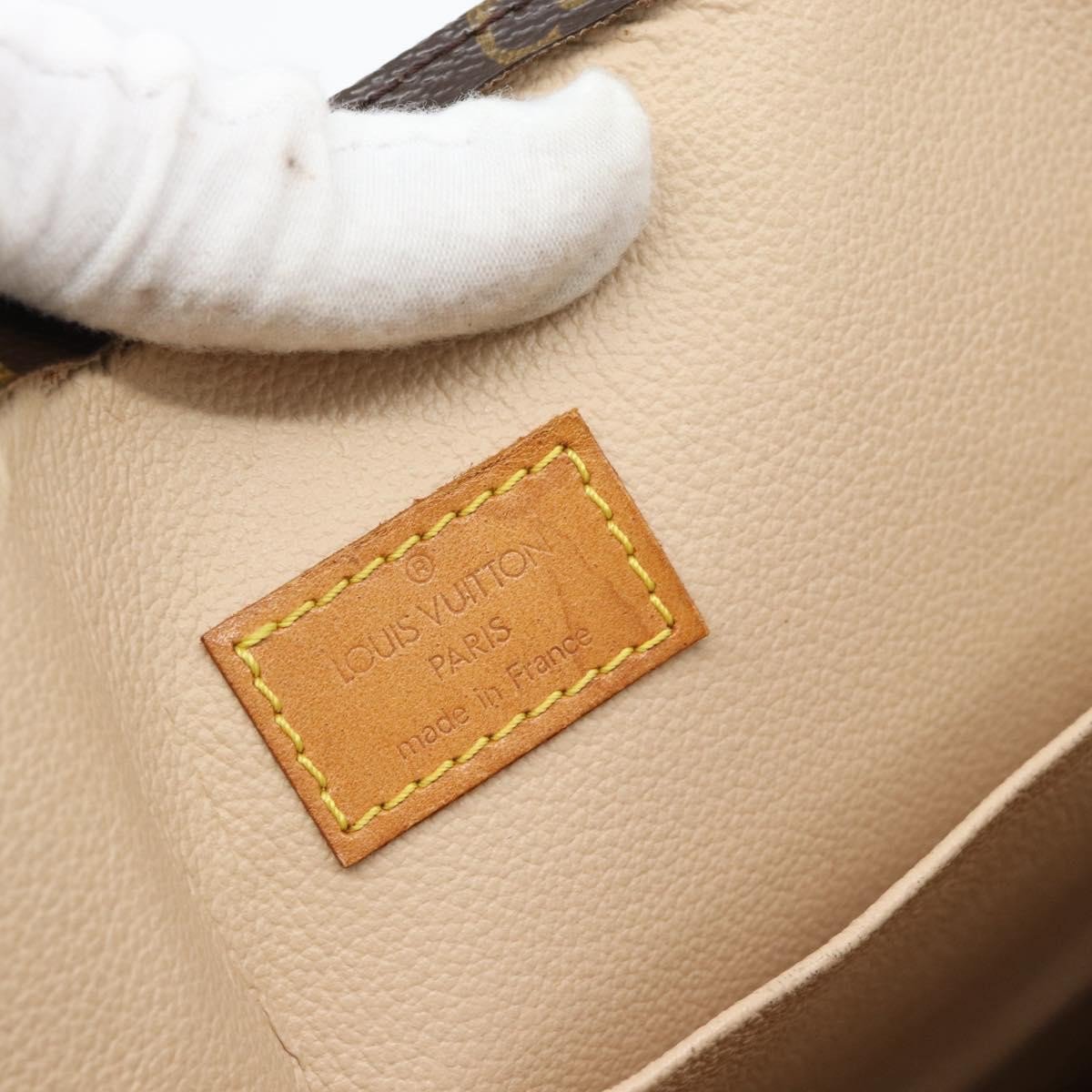 Louis Vuitton Louis Vuitton Vintage Sac Plat Bag Monogram Canvas Bruin