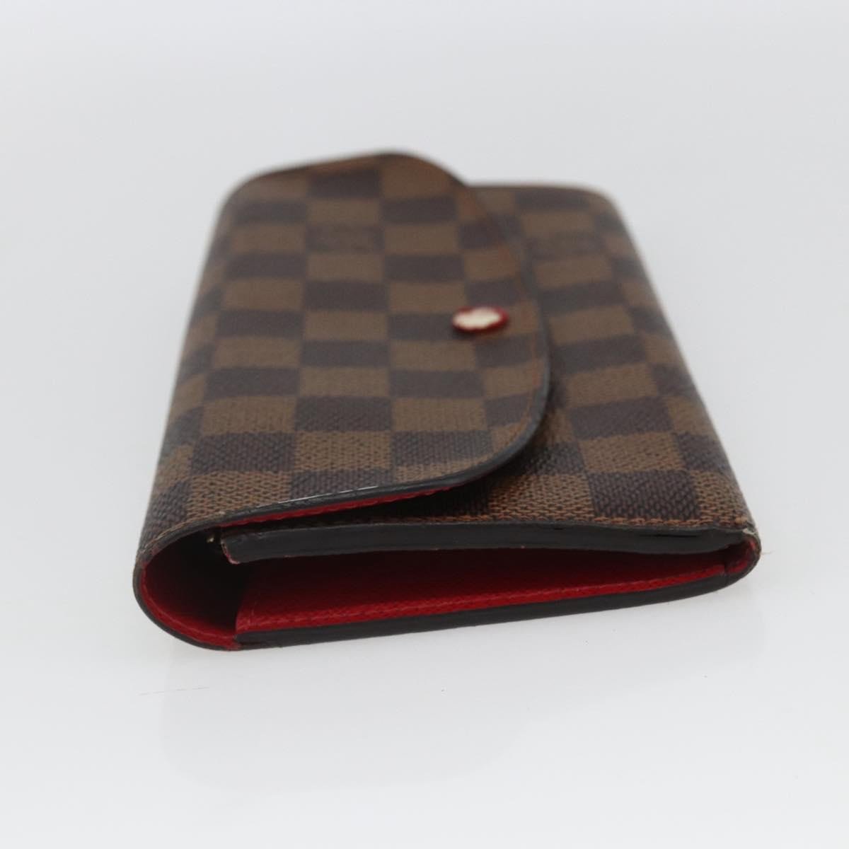 Louis Vuitton Louis Vuitton Emilie Wallet Damier Bruin
