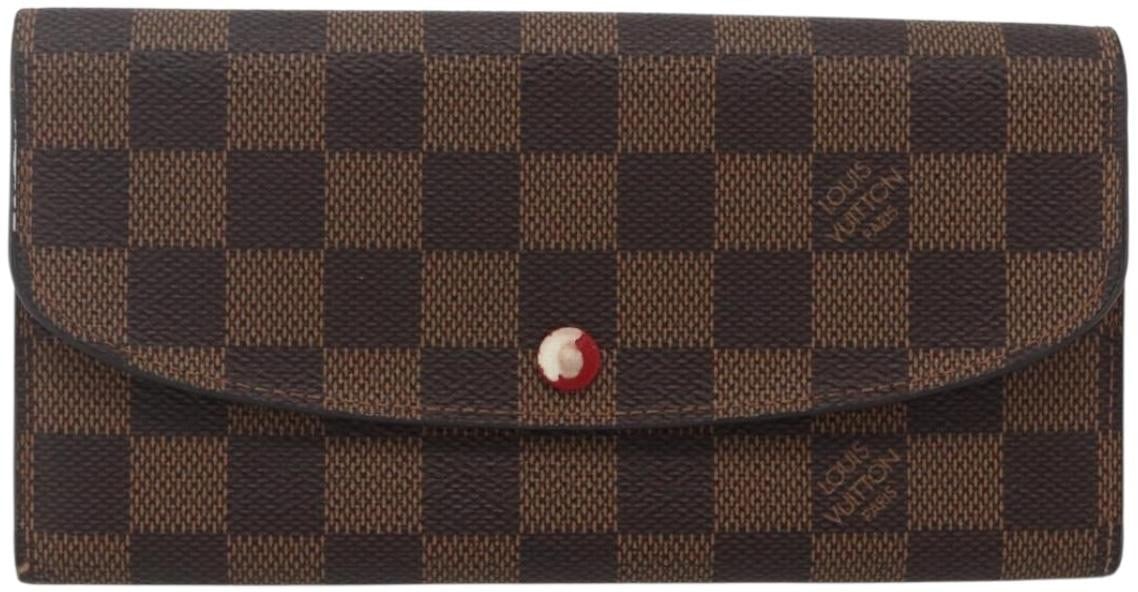 Louis Vuitton Louis Vuitton Emilie Wallet Damier Bruin