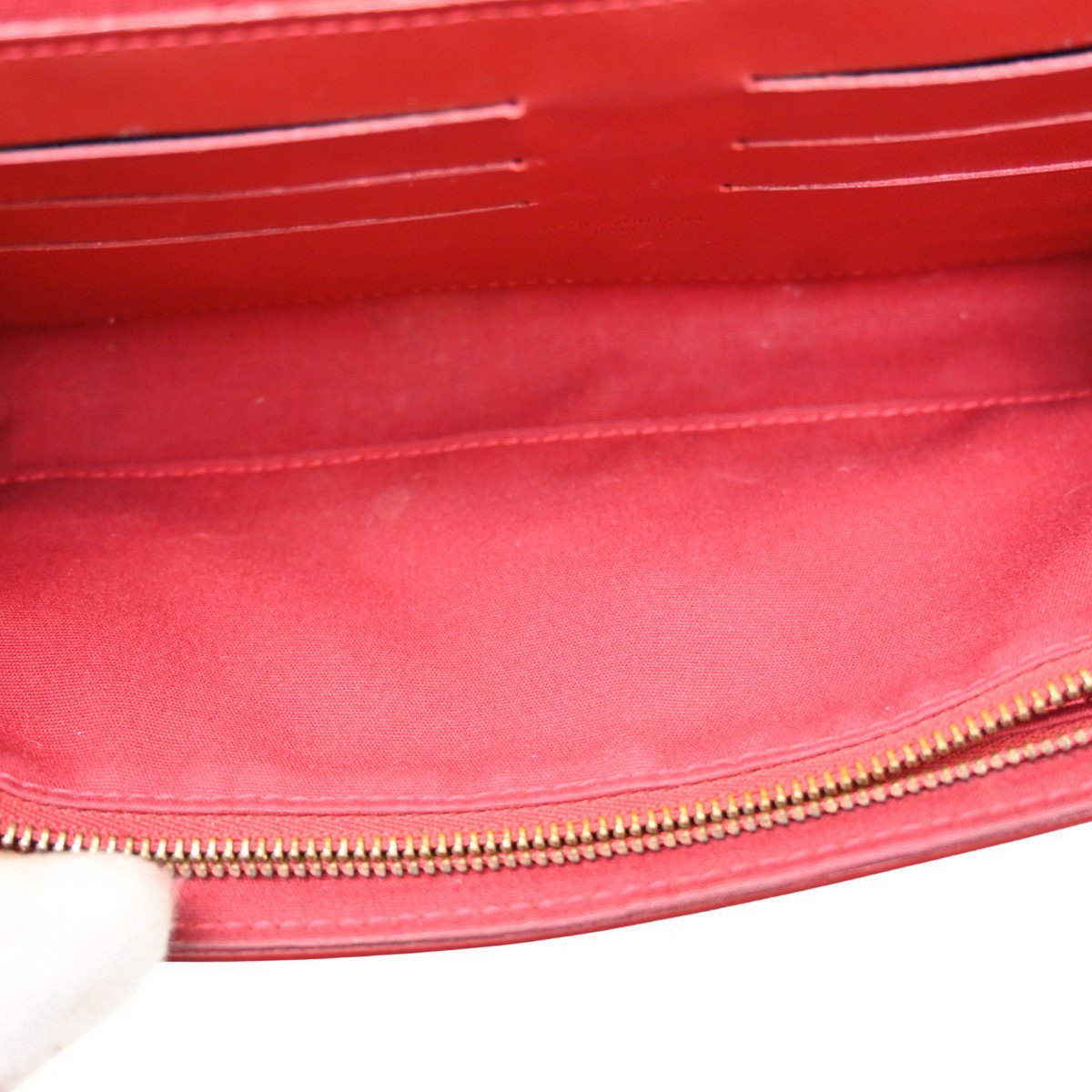 Louis Vuitton Rossmore Handbag Monogram Vernis MM Rood