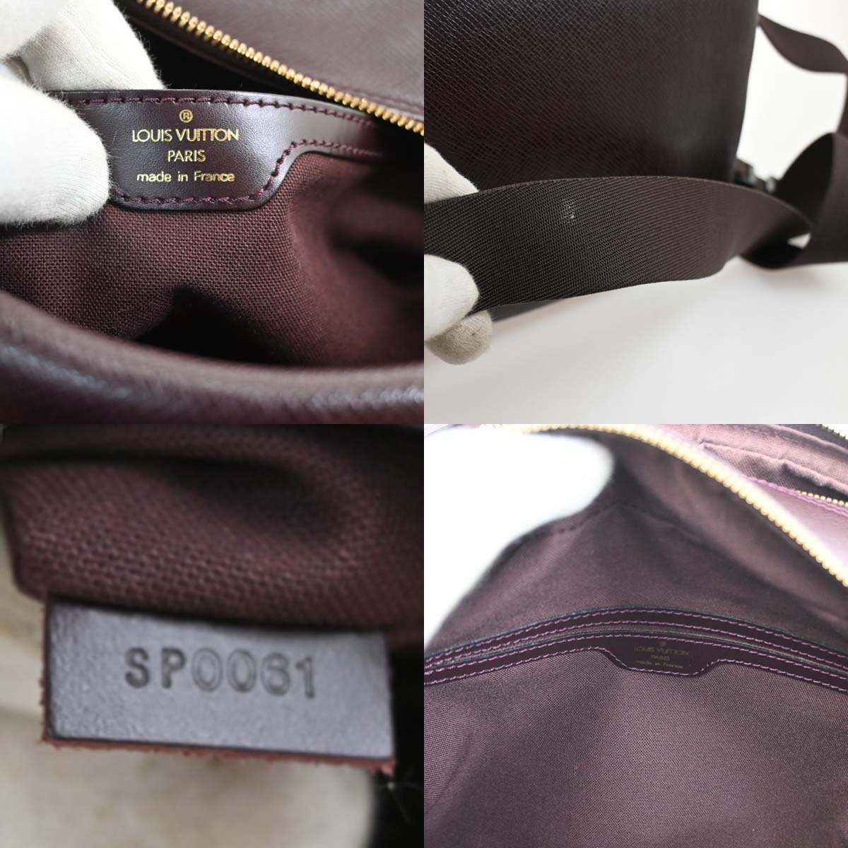 Louis Vuitton Reporter Taiga Leather PM Bruin