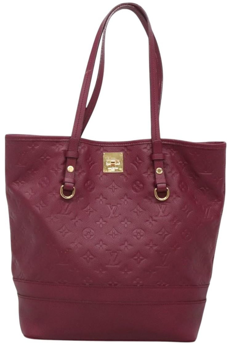 Louis Vuitton Louis Vuitton Citadine Handbag Monogram Empreinte Leather GM Paars