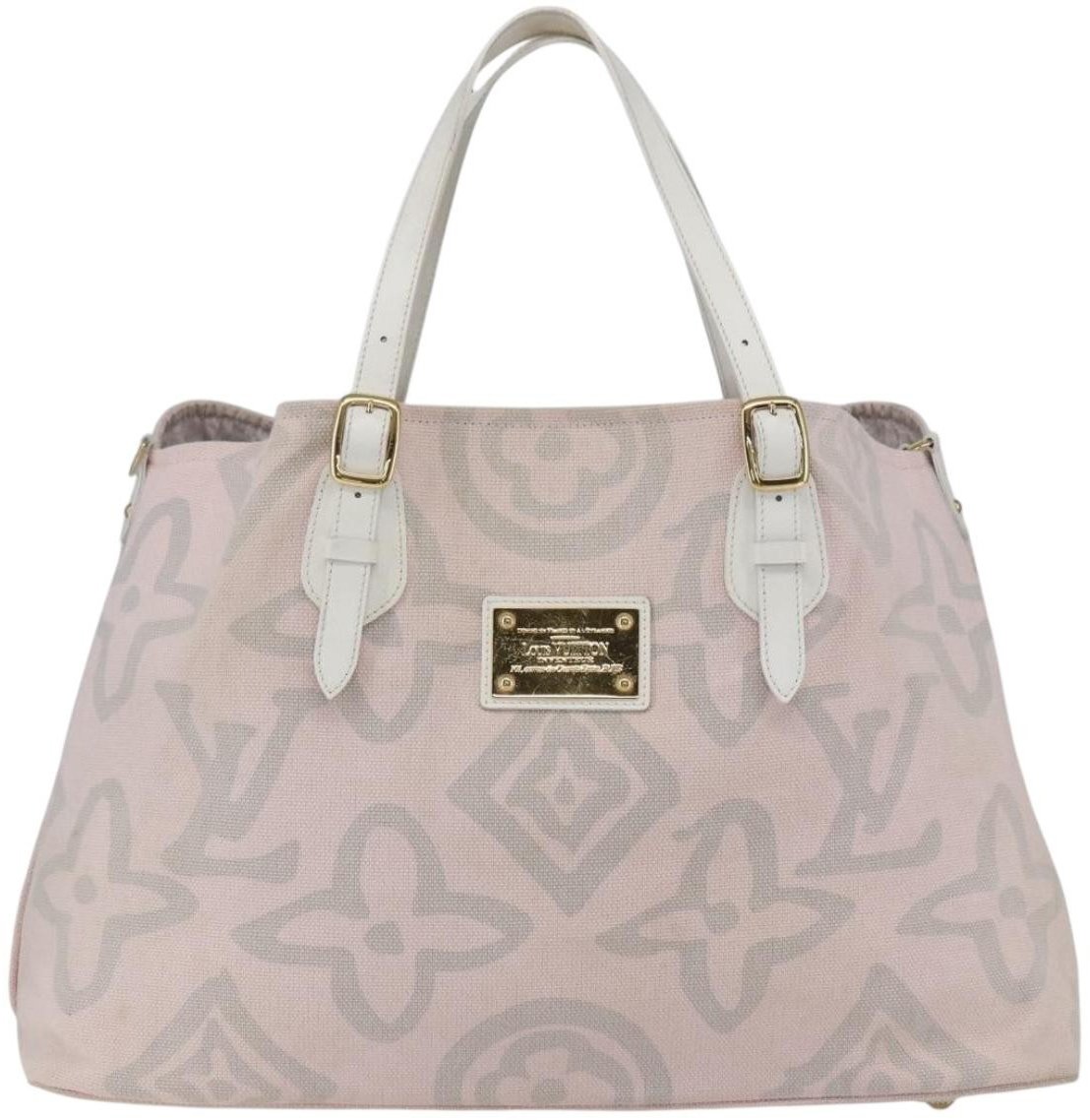Louis Vuitton Louis Vuitton Tahitienne Cabas Canvas GM Roze