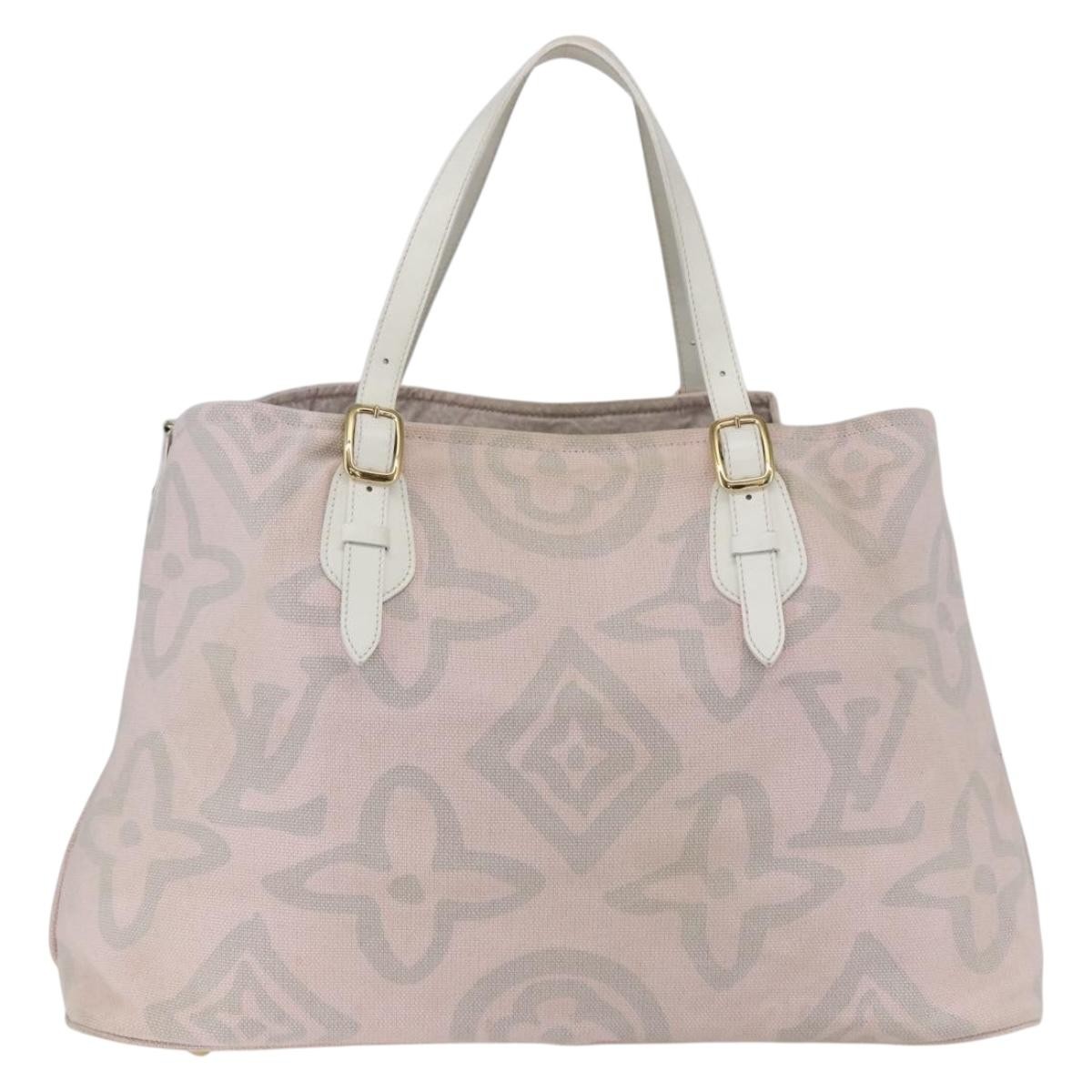 Louis Vuitton Louis Vuitton Tahitienne Cabas Canvas GM Roze