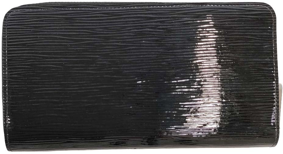 Louis Vuitton Louis Vuitton Zippy Wallet NM Epi Leather Zwart