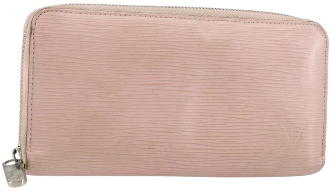 Louis Vuitton Louis Vuitton Zippy Wallet NM Epi Leather Roze