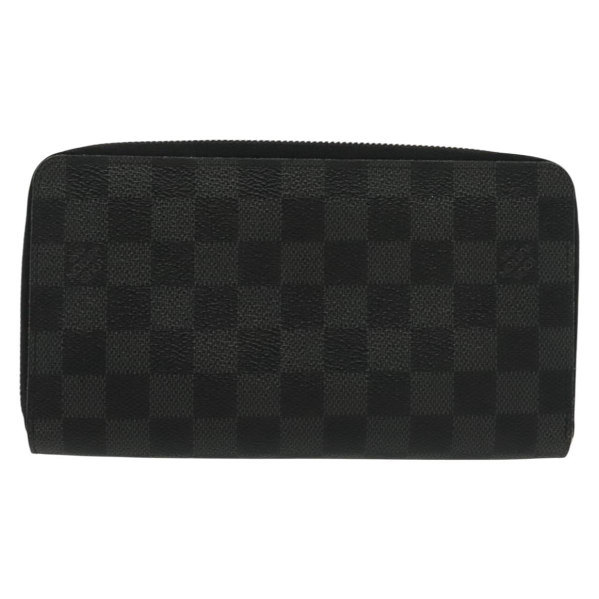 Louis Vuitton Louis Vuitton Zippy Organizer Limited Edition Damier Graphite Zwart