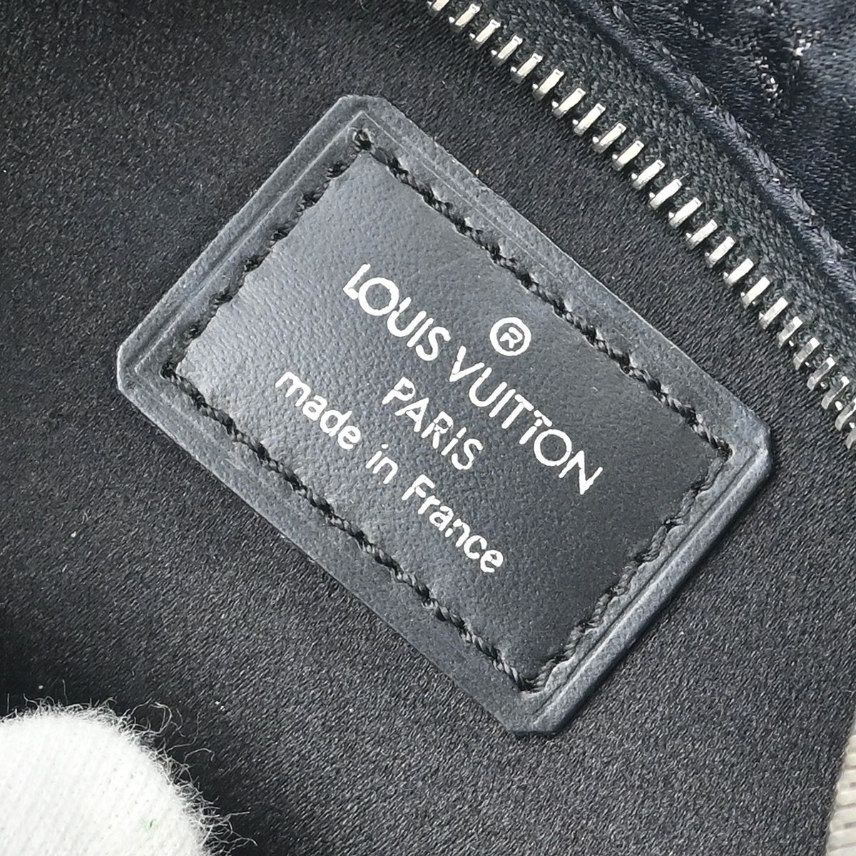 Louis Vuitton Louis Vuitton Boulogne Handbag Monogram Satin Mini Zwart