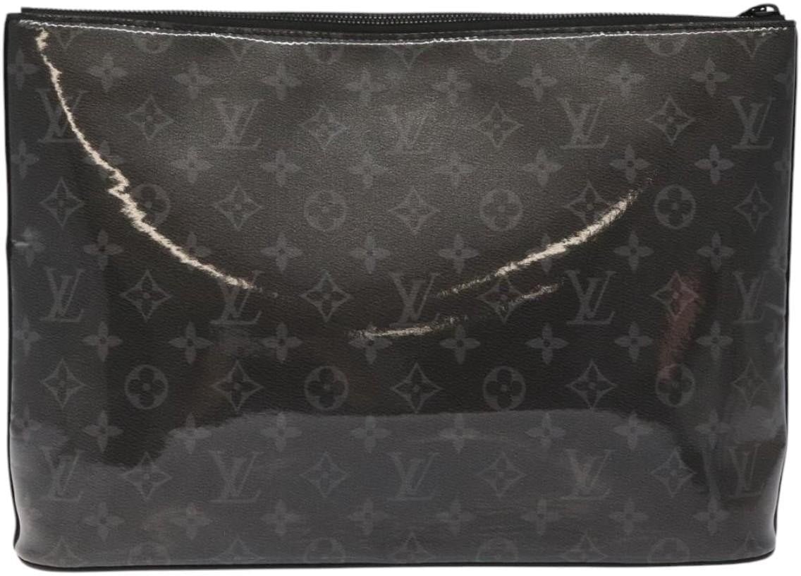 Louis Vuitton Louis Vuitton Pochette Cosmos Limited Edition Monogram Glaze Canvas Zwart