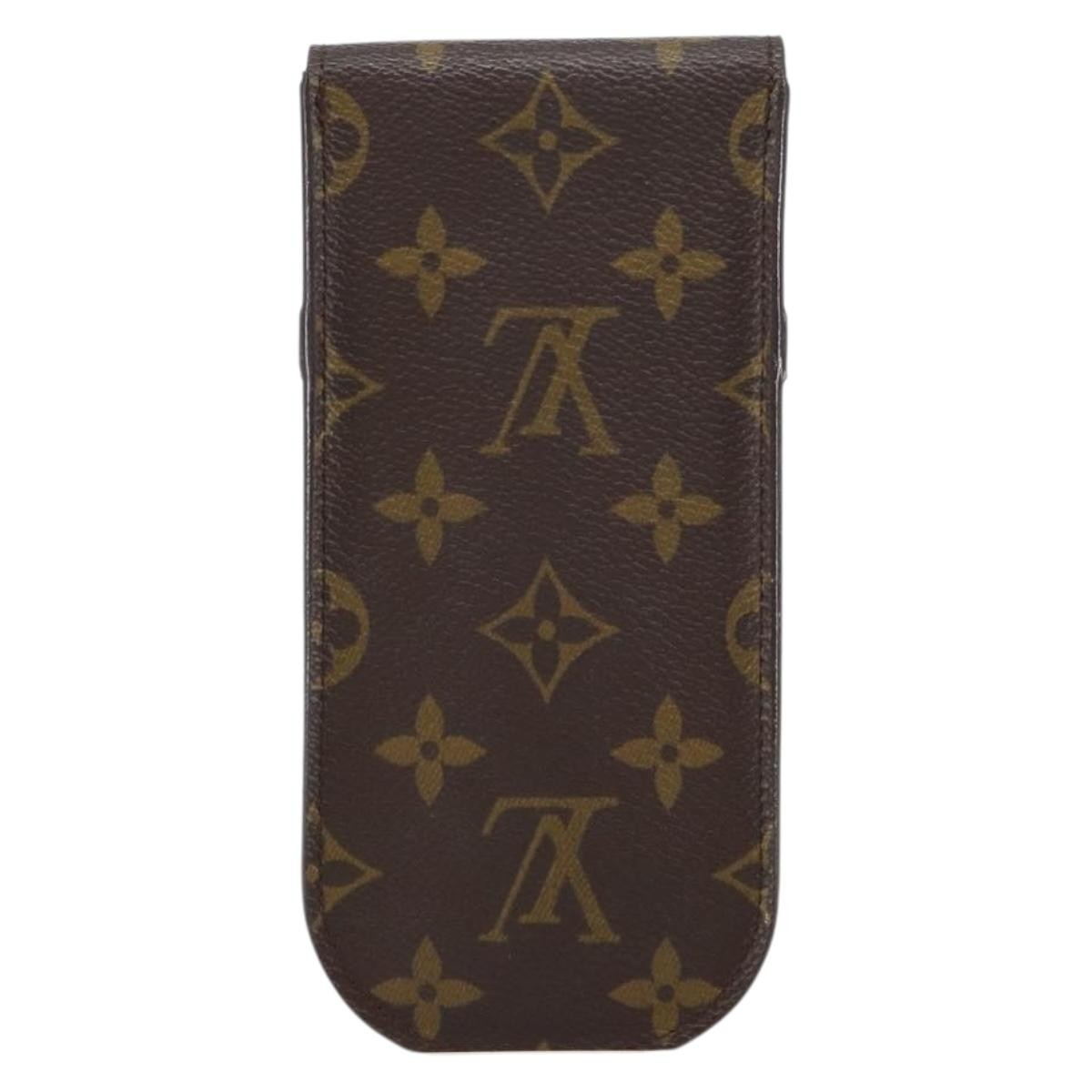 Louis Vuitton Louis Vuitton Etui à lunette Canvas Bruin