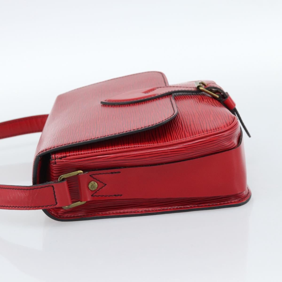 Louis Vuitton Cartouchiere Handbag Epi Leather MM Rood