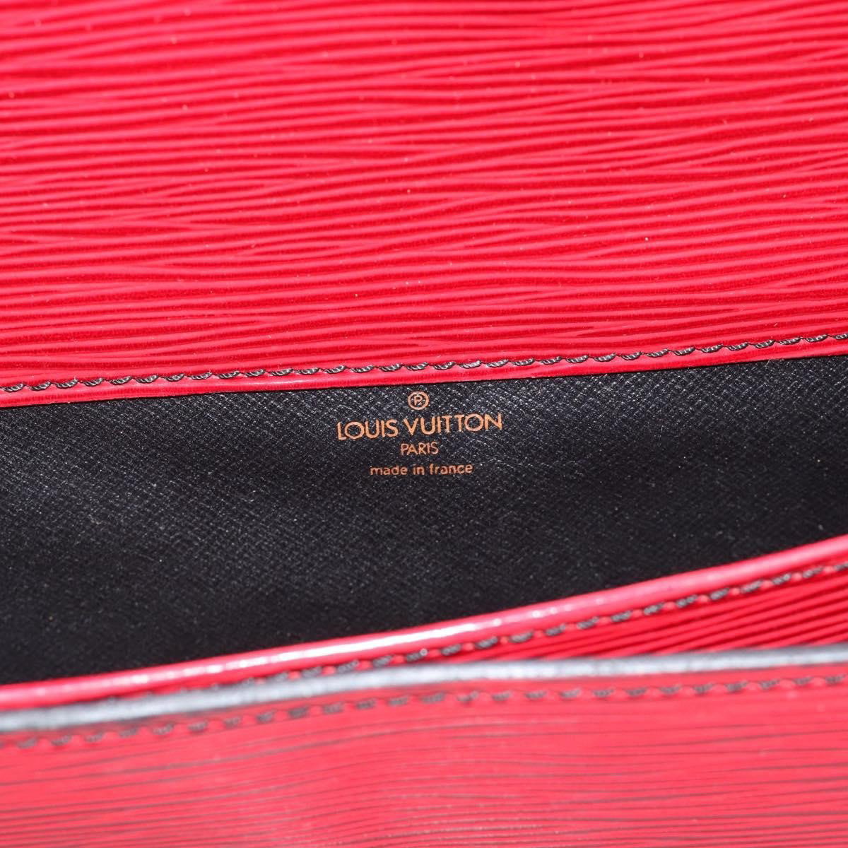 Louis Vuitton Cartouchiere Handbag Epi Leather MM Rood