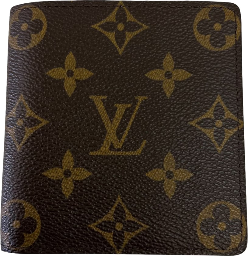 Louis Vuitton Marco Wallet Monogram Canvas small Bruin