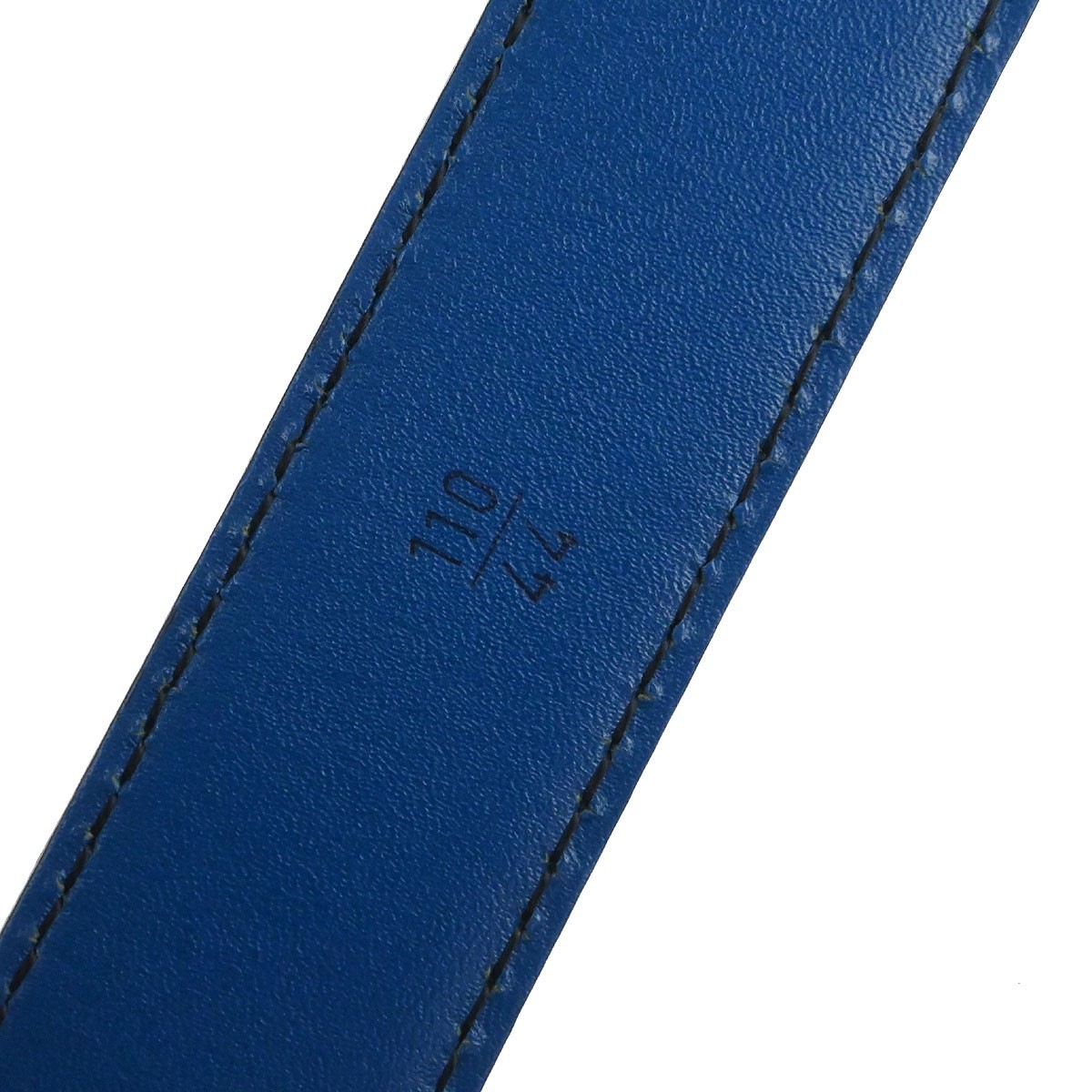 Louis Vuitton Louis Vuitton Classique Belt Epi Leather Blauw