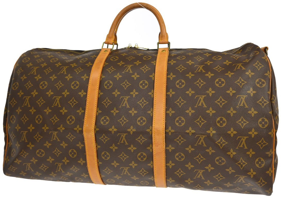 Louis Vuitton Keepall Bandoulière Monogram 60 Bruin