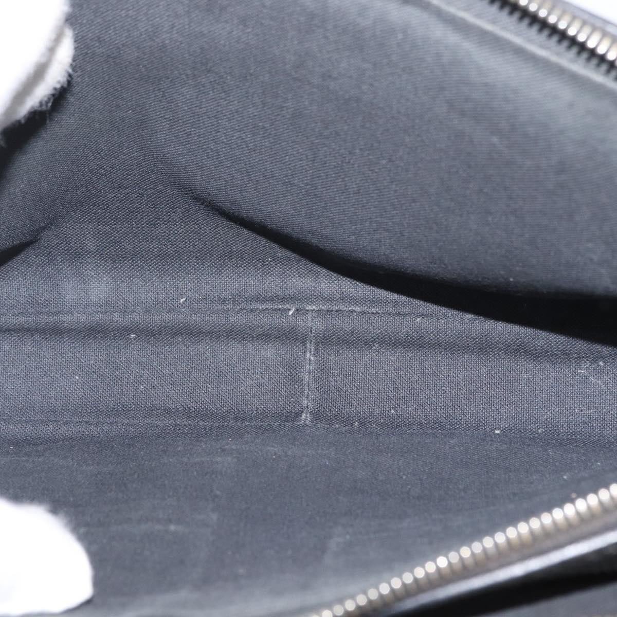 Louis Vuitton Louis Vuitton Pavel Handbag Taiga Leather Zwart