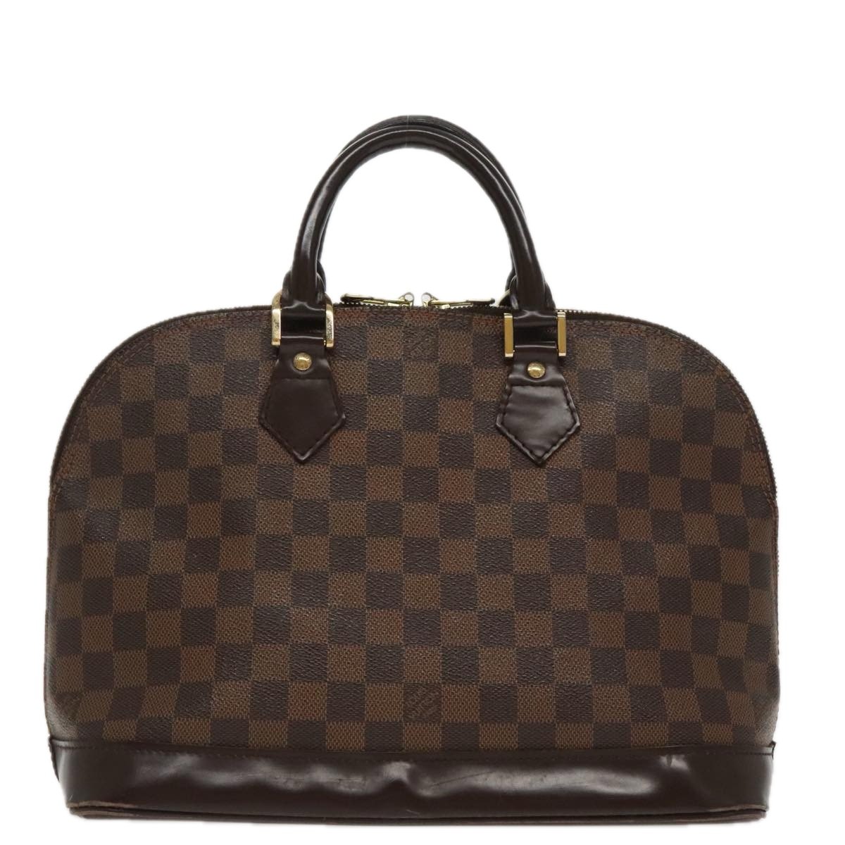Louis Vuitton Louis Vuitton Vintage Alma Handbag Damier MM Bruin