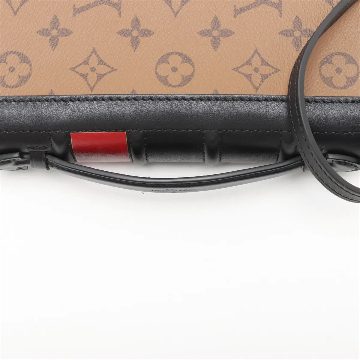 Louis Vuitton Book Chain Wallet Reverse Monogram Canvas Bruin