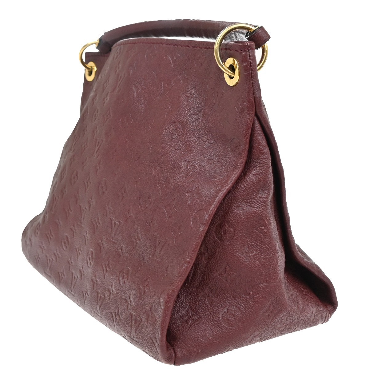 Louis Vuitton Louis Vuitton Artsy Handbag Monogram Empreinte Leather MM Rood