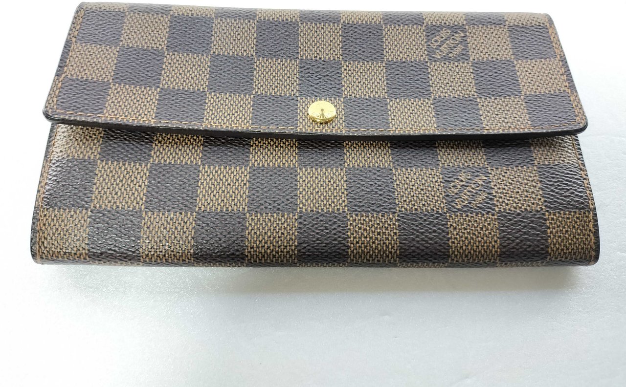 Louis Vuitton Long Damier Bruin