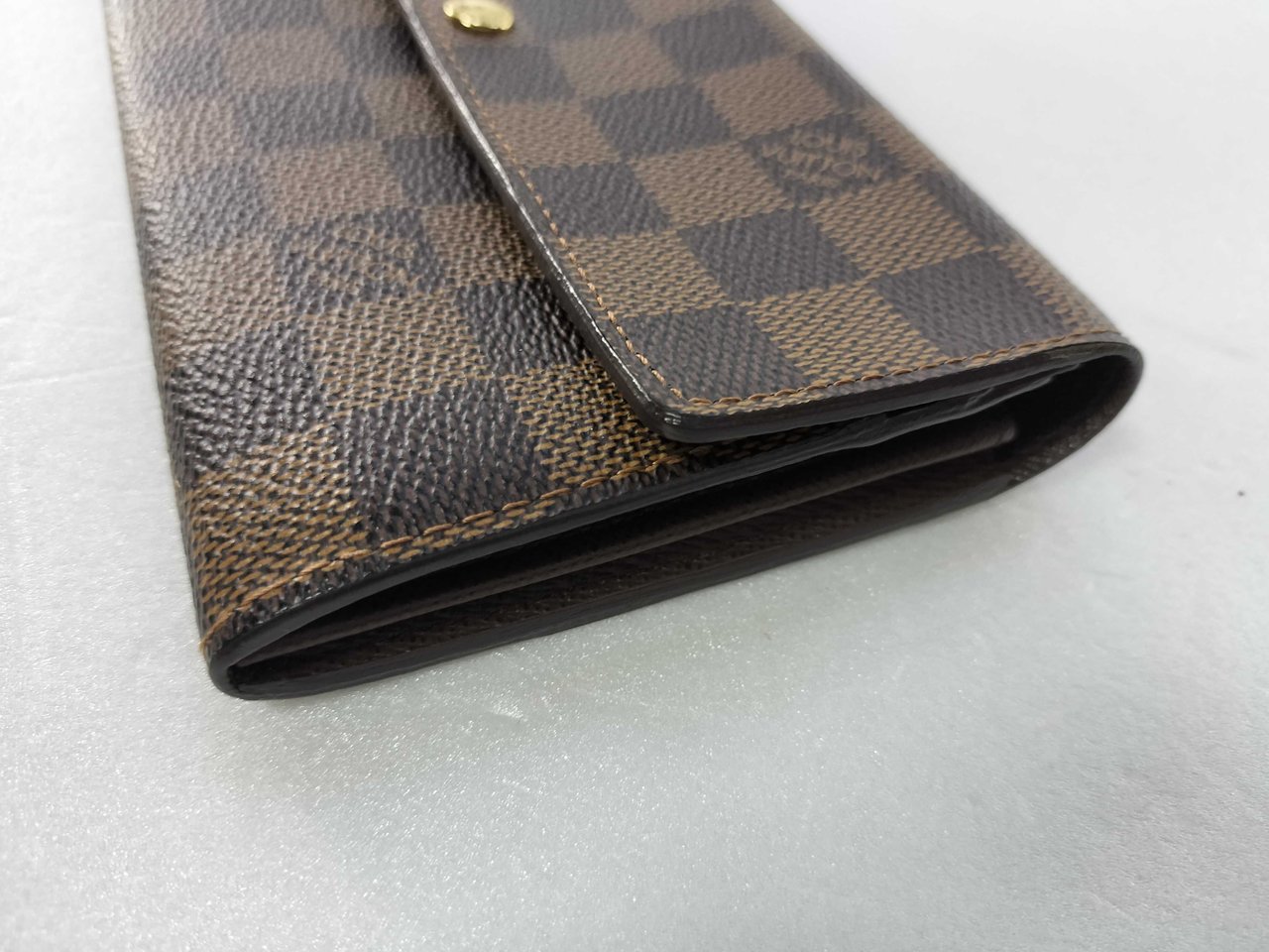Louis Vuitton Long Damier Bruin