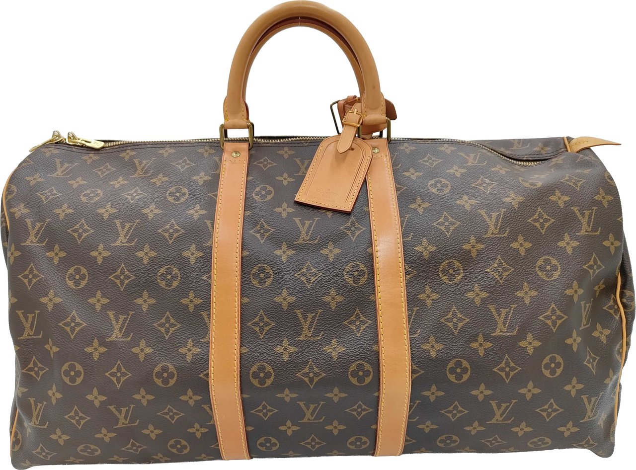 Louis Vuitton Keepall Monogram Canvas 50 Beige