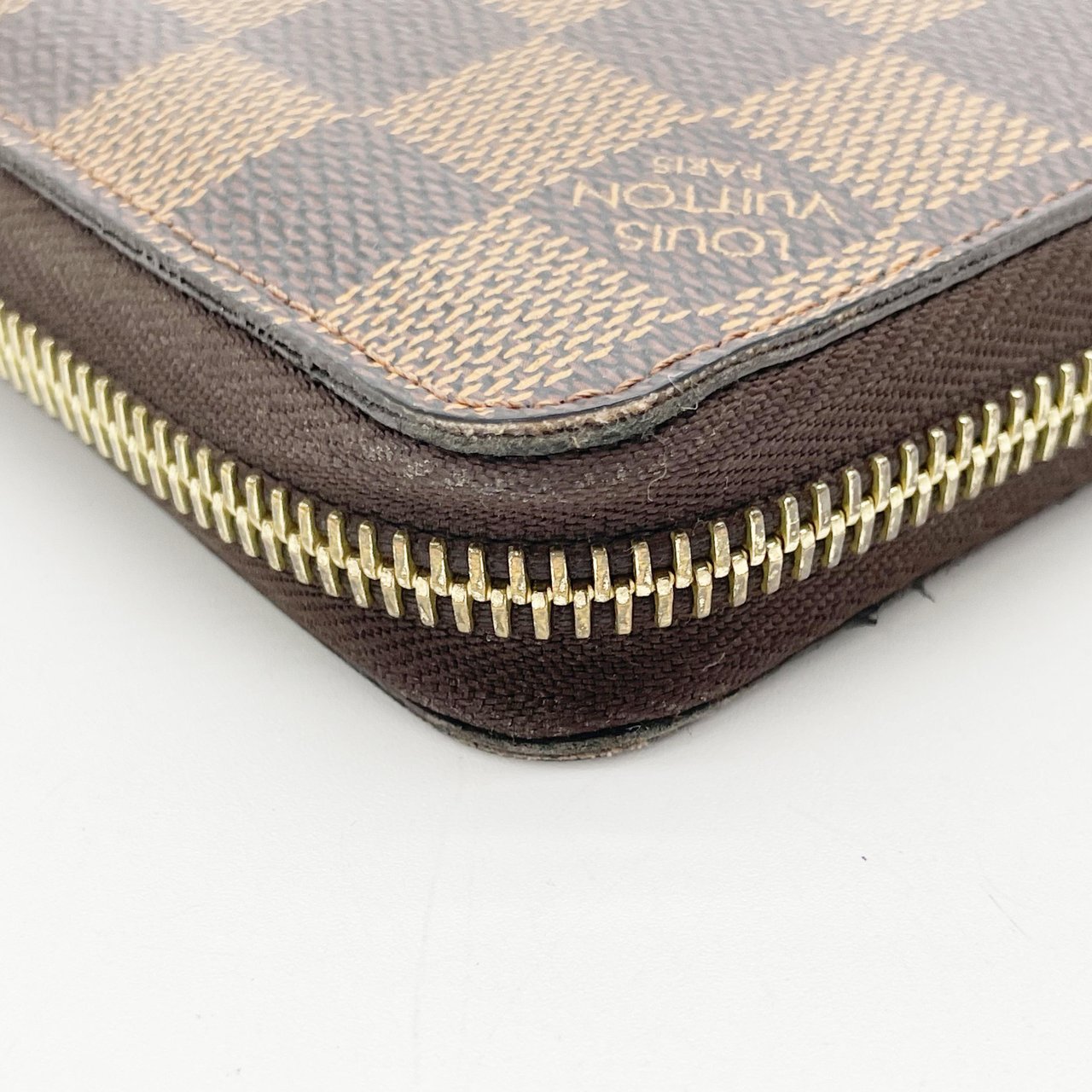 Louis Vuitton Zippy Wallet NM Damier Bruin
