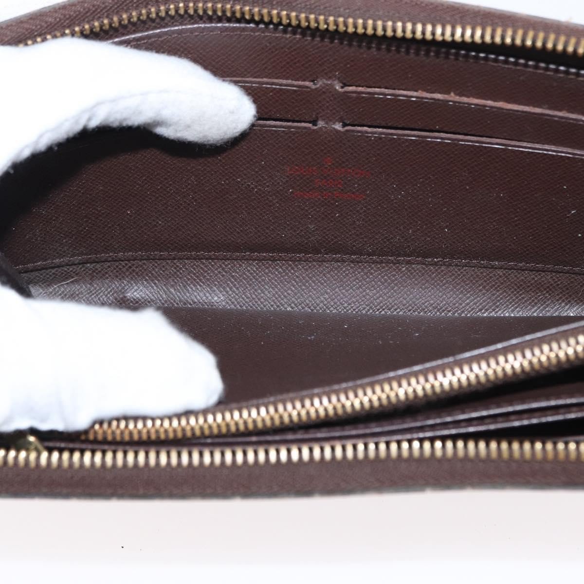 Louis Vuitton Louis Vuitton Zippy Wallet NM Damier Bruin