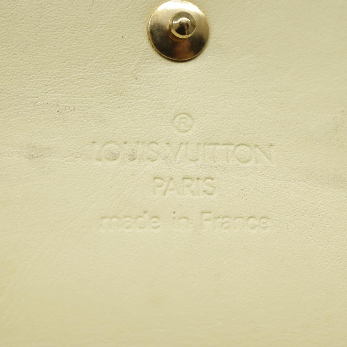 Louis Vuitton Walker Wallet Monogram Vernis Geel