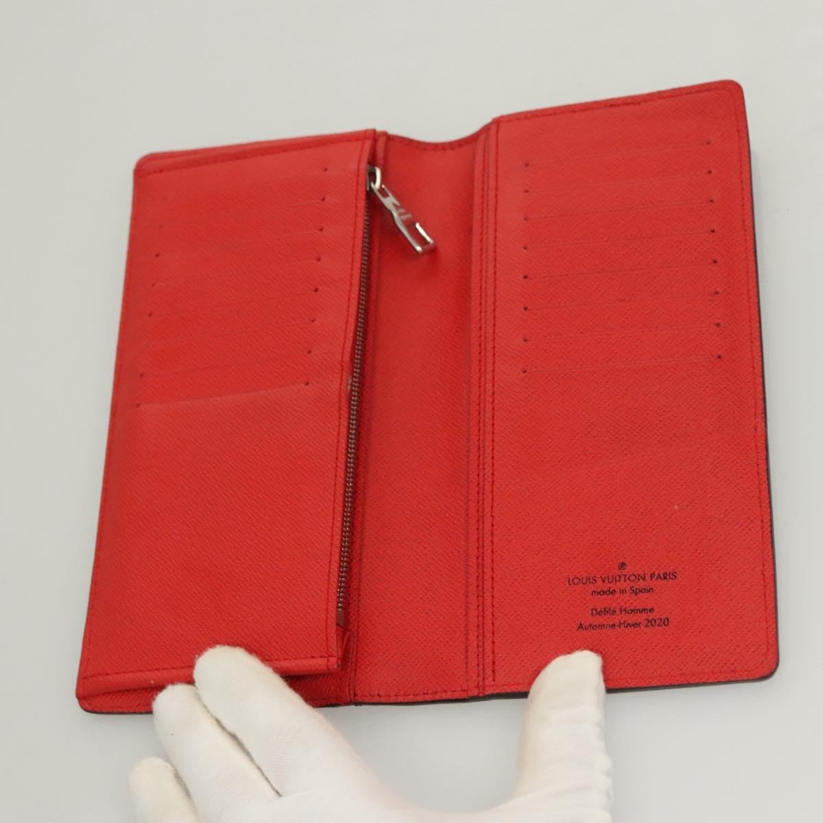 Louis Vuitton Louis Vuitton Porte Feuille Brother Patchwork Blauw