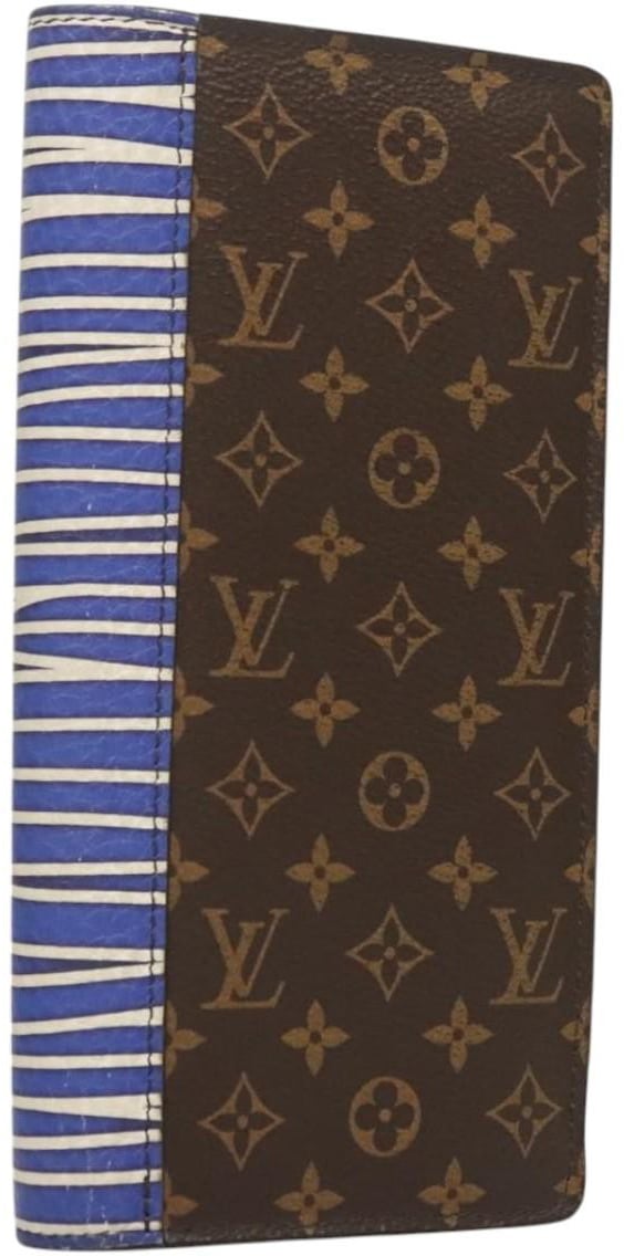 Louis Vuitton Louis Vuitton Porte Feuille Brother Patchwork Blauw