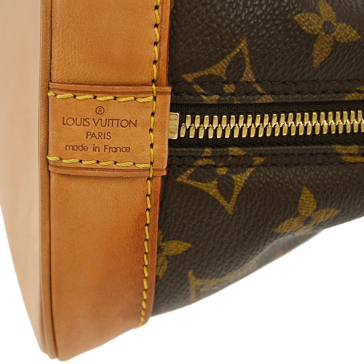 Louis Vuitton Louis Vuitton Vintage Alma Handbag Monogram Canvas GM Bruin