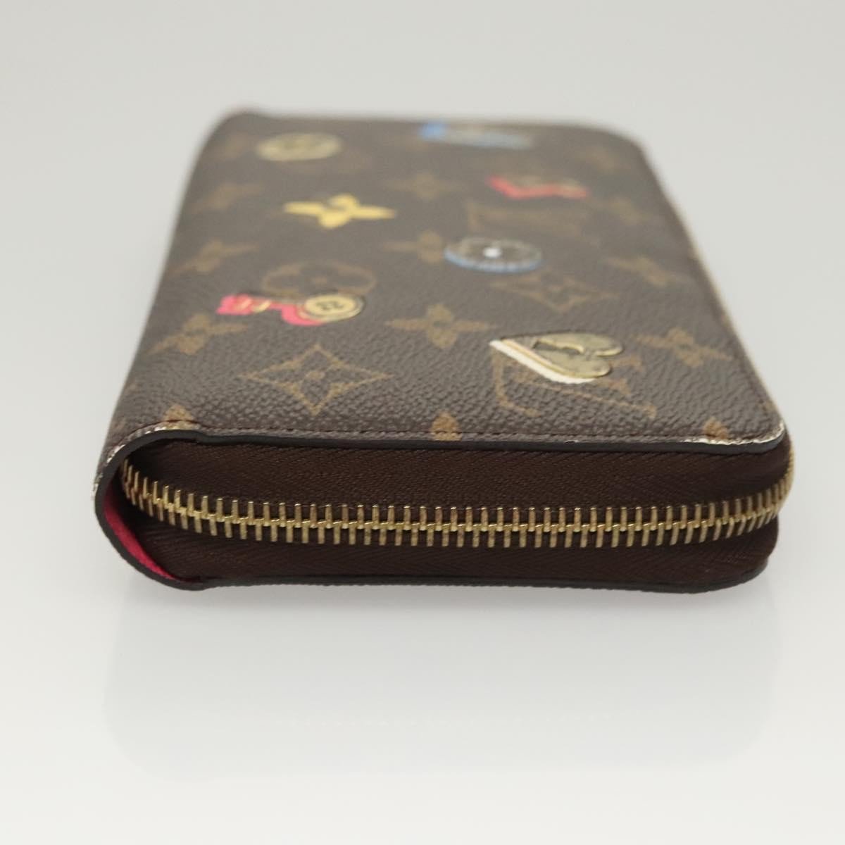 Louis Vuitton Louis Vuitton Zippy Wallet NM Monogram Lovelock Bruin