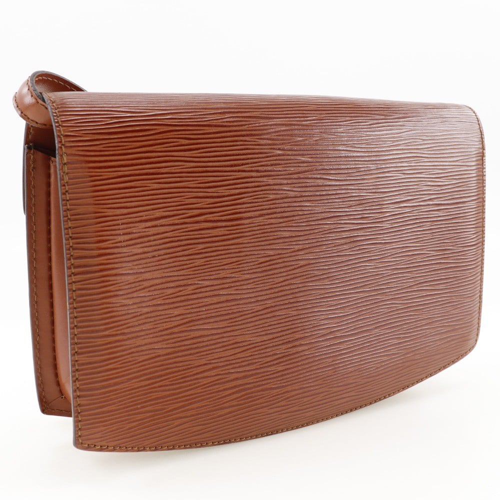 Louis Vuitton Louis Vuitton Prebourg Shoulder Bag Epi Leather Bruin