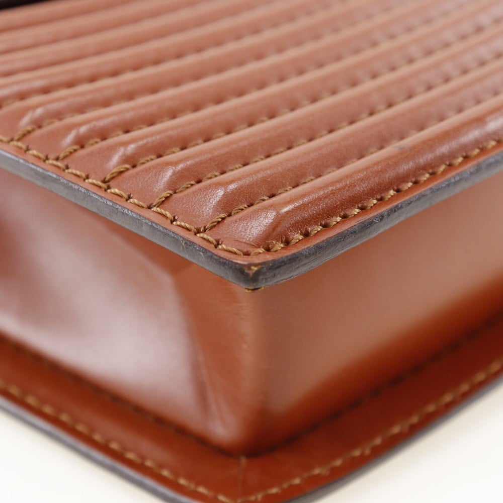 Louis Vuitton Louis Vuitton Prebourg Shoulder Bag Epi Leather Bruin