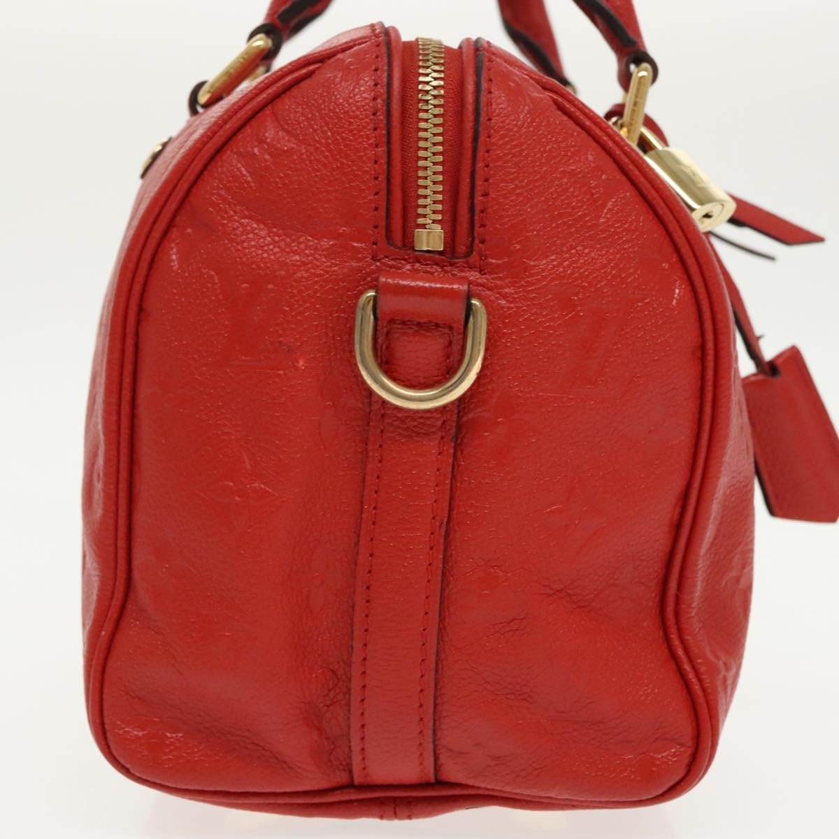 Louis Vuitton Louis Vuitton Speedy Bandouliere Bag Monogram Empreinte Giant 25 Rood