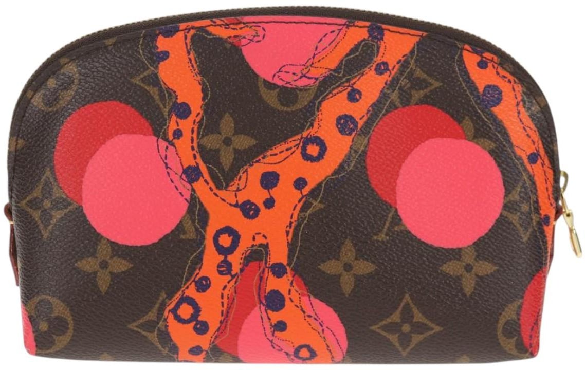 Louis Vuitton Louis Vuitton Cosmetic Pouch Limited Edition Monogram Jungle Dots Bruin