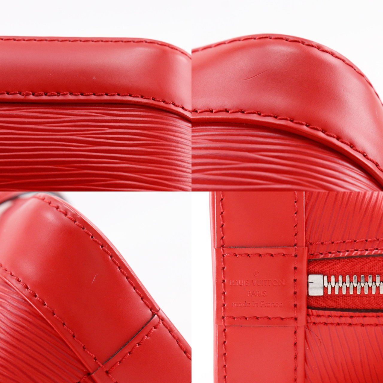Louis Vuitton Alma Epi Leather BB Rood