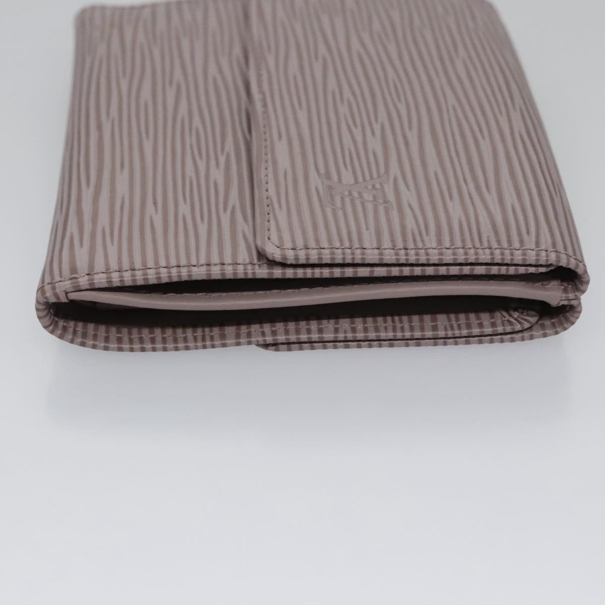 Louis Vuitton Louis Vuitton Elise Wallet Epi Leather Paars