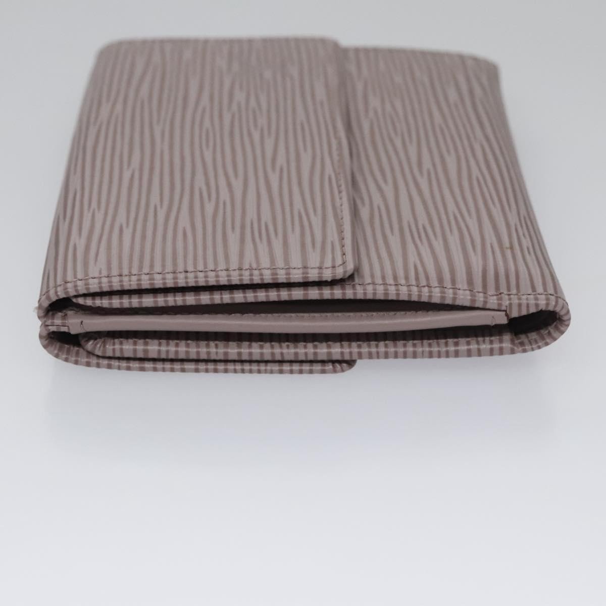 Louis Vuitton Louis Vuitton Elise Wallet Epi Leather Paars