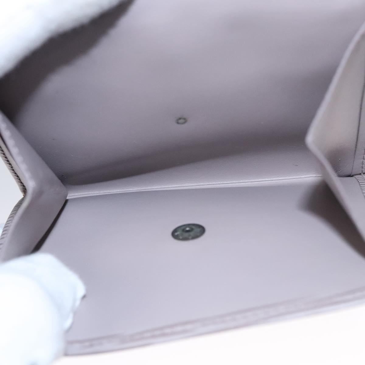 Louis Vuitton Louis Vuitton Elise Wallet Epi Leather Paars